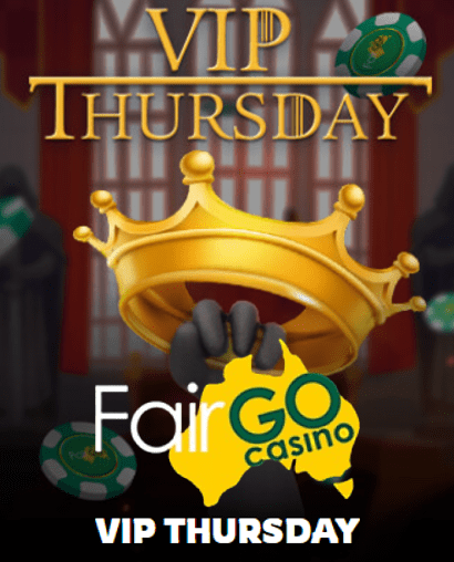 Exclusive VIP program for loyal players at Fair Go Casino