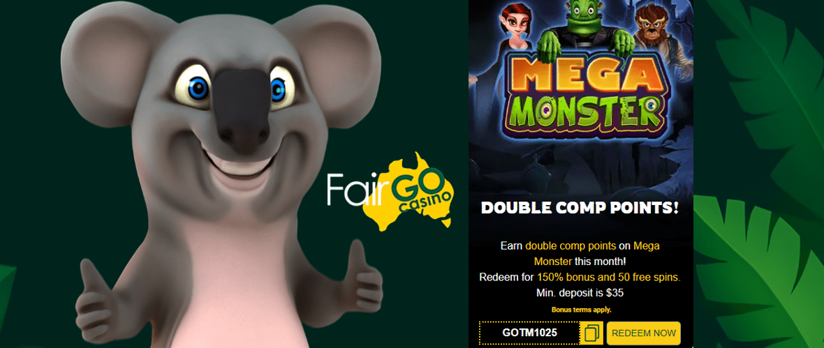 Bonus codes to use on pokies games at Fair Go Casino